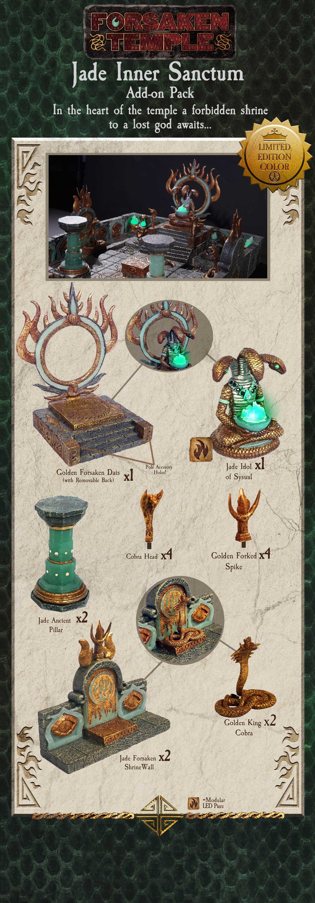 Inner Sanctum - Jade Limited Edition - Painted