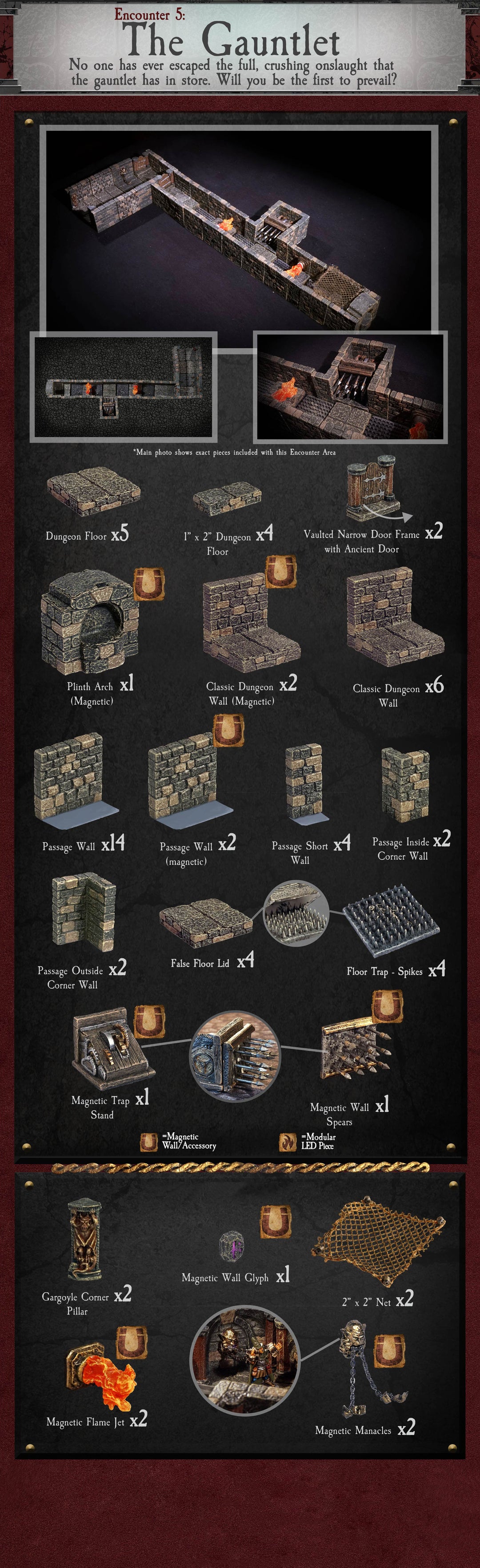 Encounter Area 5: The Gauntlet - Painted