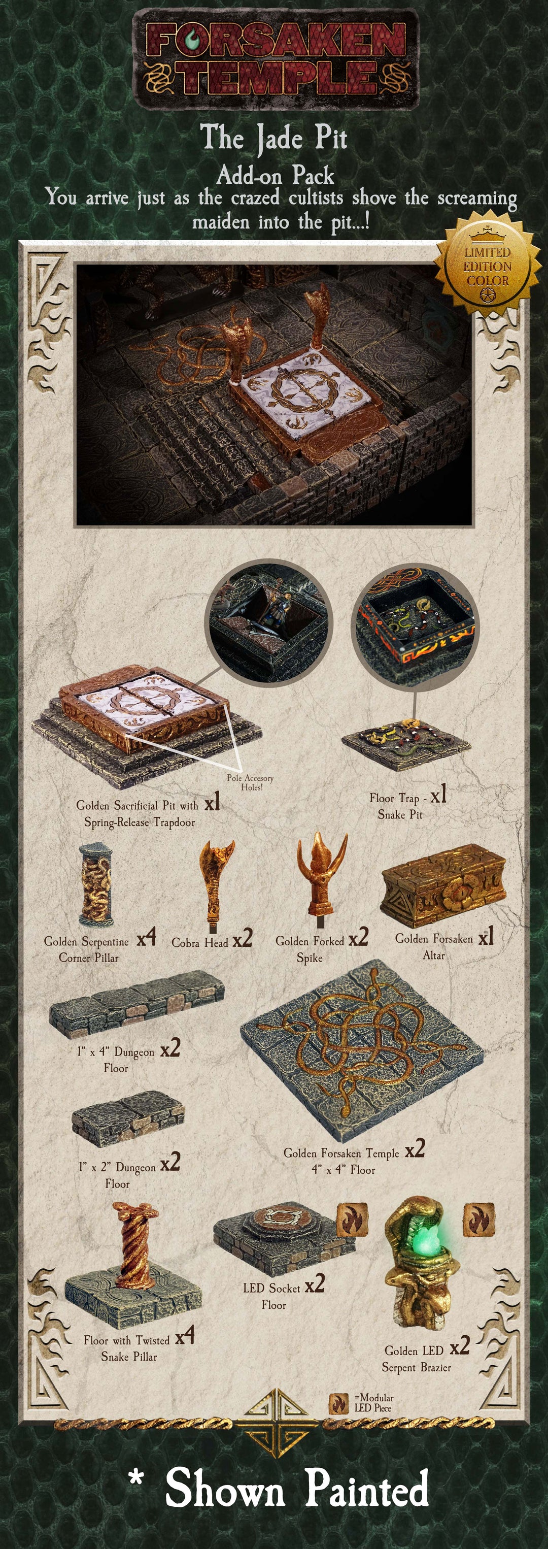 The Pit - Jade Limited Edition - Unpainted