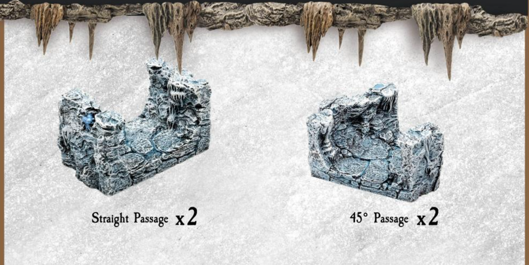 Ice Passages Pack - Painted