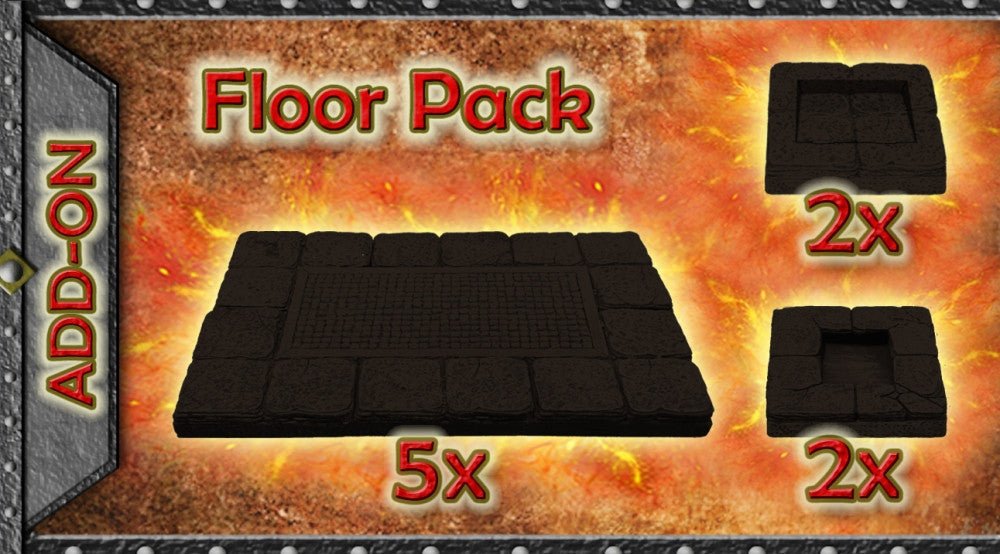 Dungeon Floor Pack B (Unpainted)