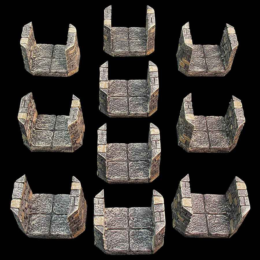 Dungeon Passage Pack #2/Beveled Edges (Painted)
