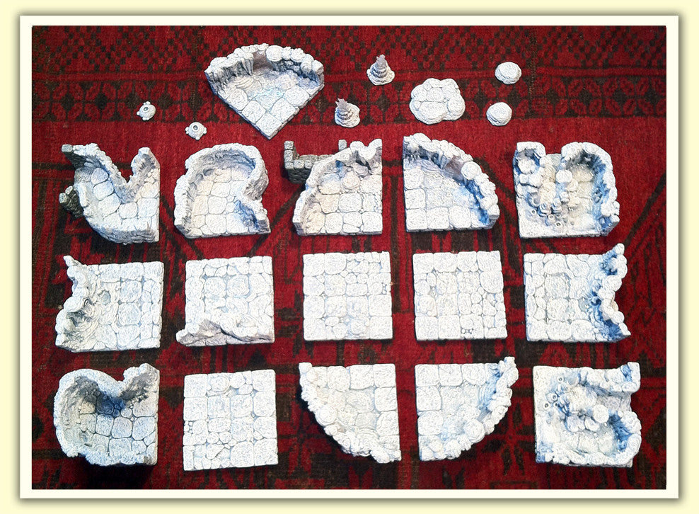 Ice Cavern Set - 23 pieces