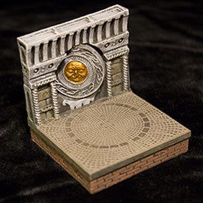 Straight Wall With Medallion