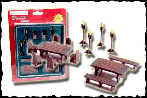 Medieval Furniture Set (Classic Resin)