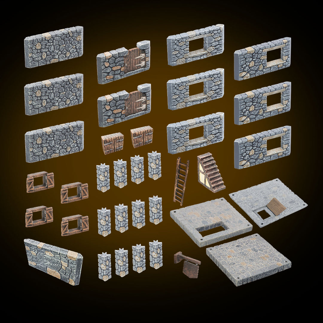 Stone Starter Set Bundled with BOTM-0620-P (Painted)