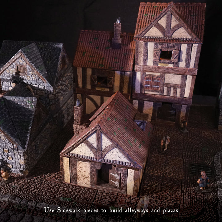 Sidewalks Add-On Pack (Unpainted)