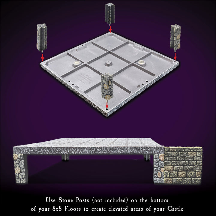 8 x 8 Floors (Painted)