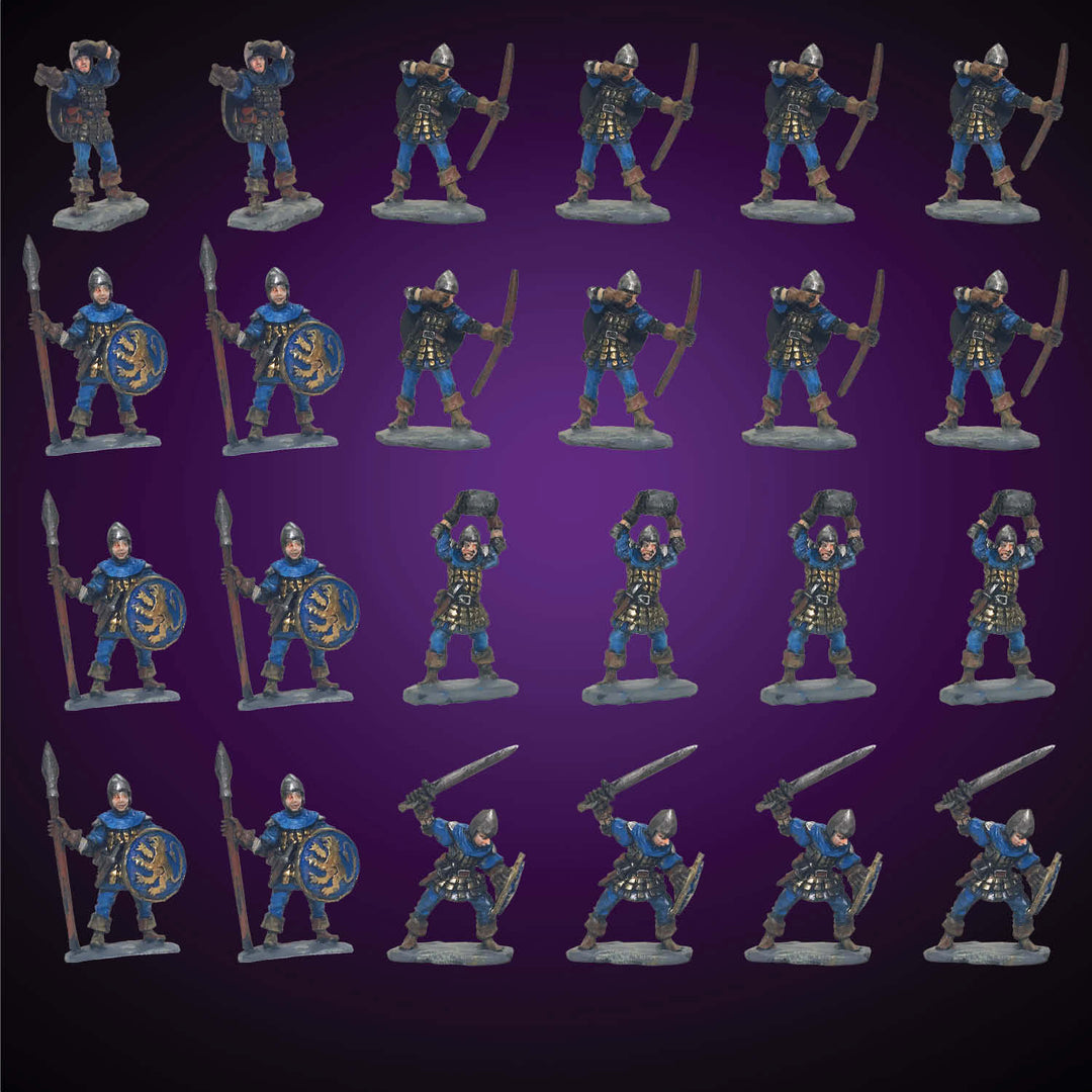 Castle Siege Defenders (Painted)