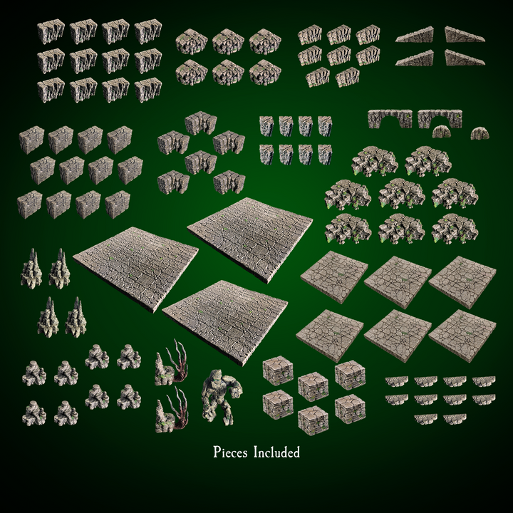 Erinthor Mountains Set (Painted)