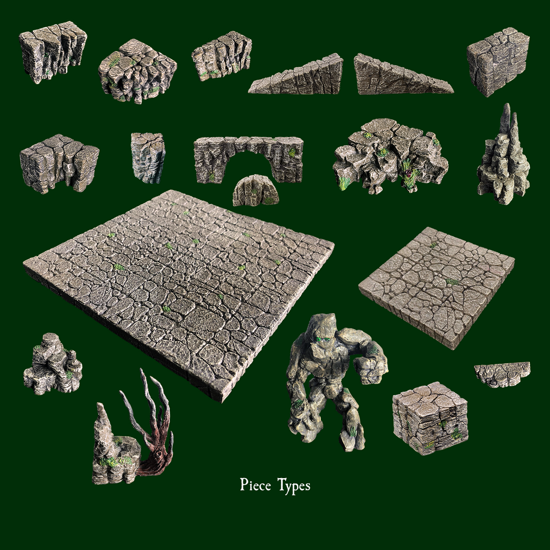 Erinthor Mountains Set (Painted)