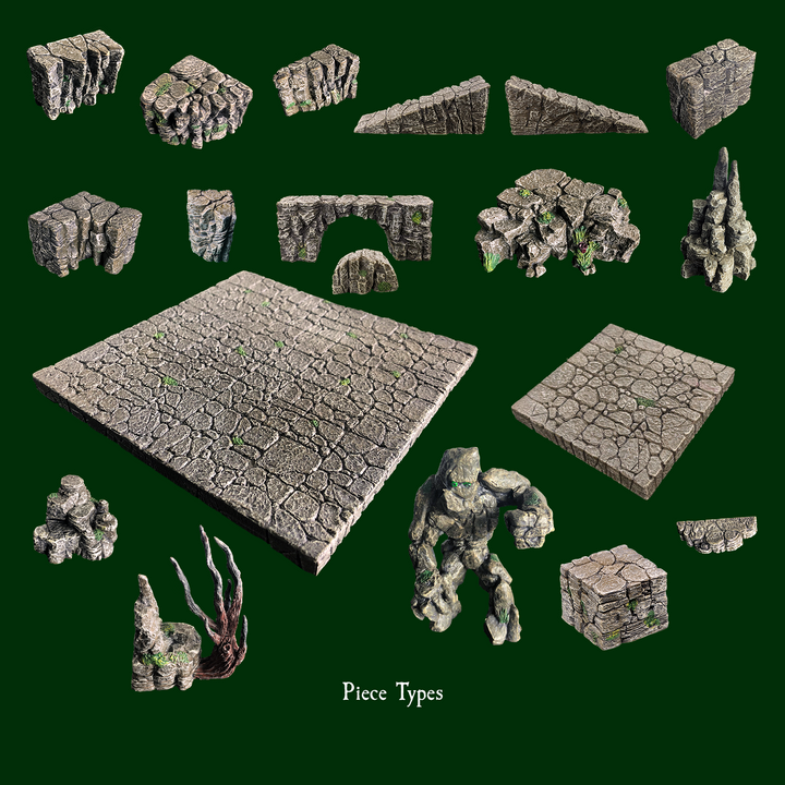 Erinthor Mountains Set (Painted)