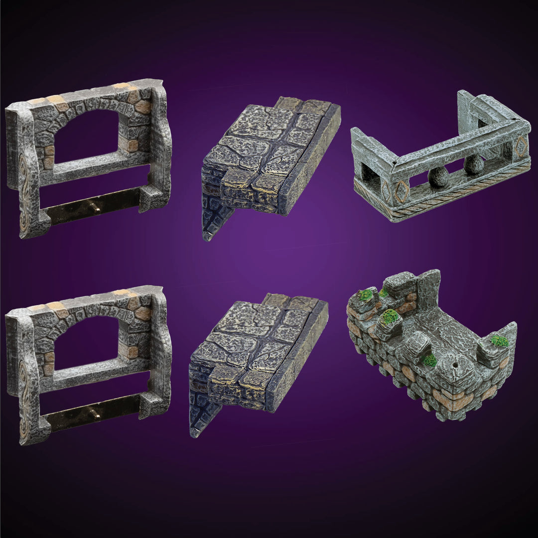 Fieldstone Balcony Pack (Painted)