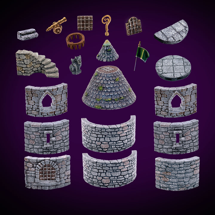 Wizard's Outpost Set (Painted)