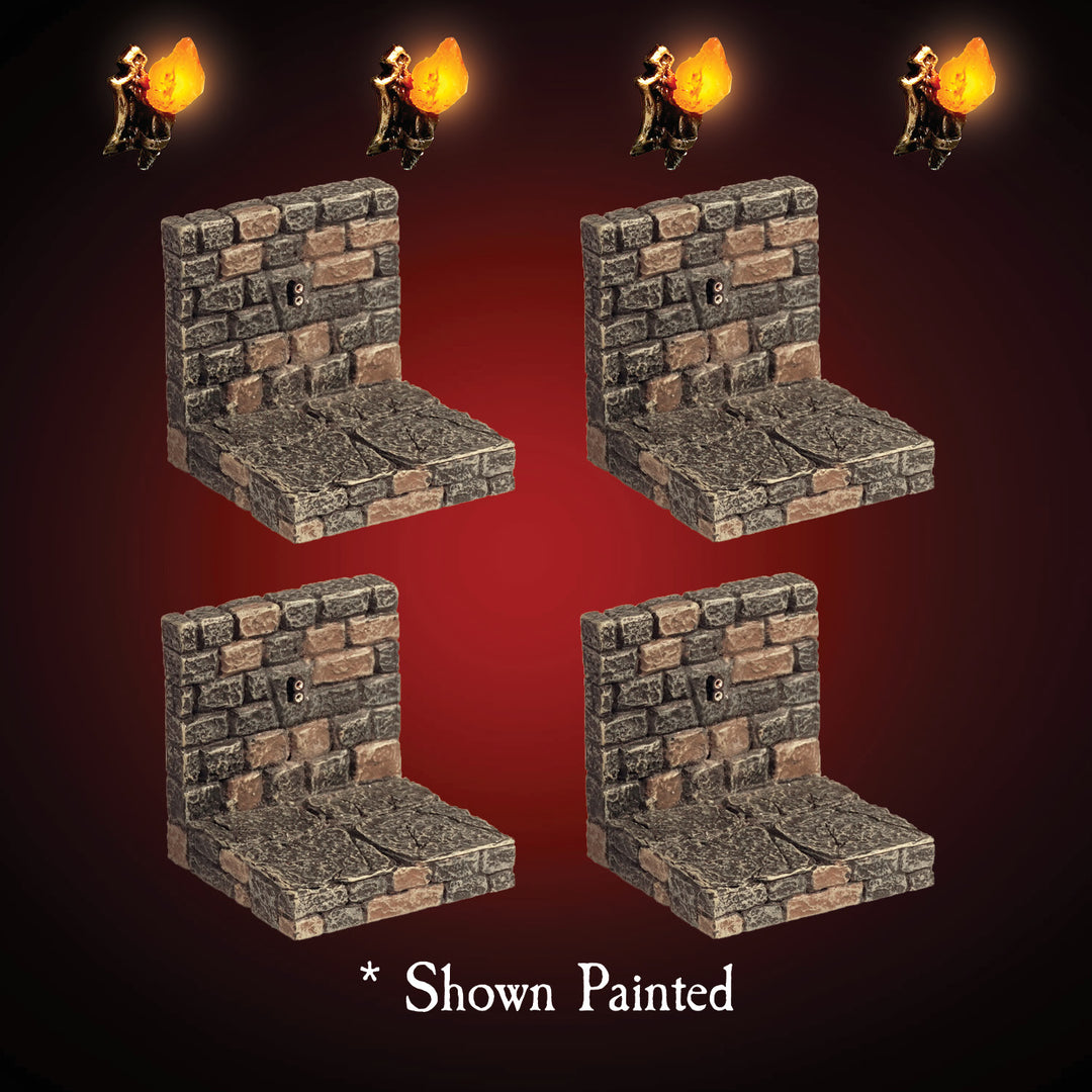 Classic Dungeon LED Walls (Unpainted)