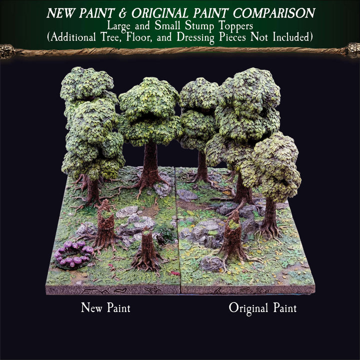 Stump Toppers Pack (Painted)