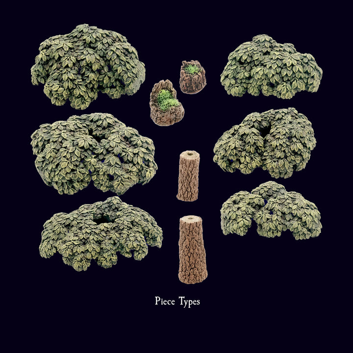 Deciduous Tree Toppers (Painted)