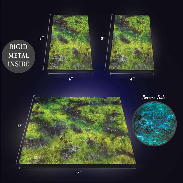 Terrain Trays Three-Pack Multi-Sizes B: Cave Water/Running Water