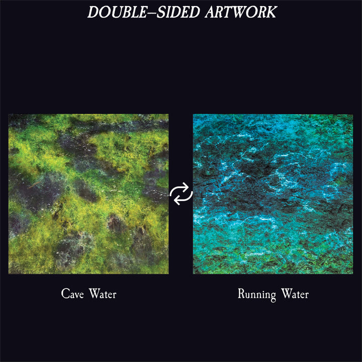 Terrain Trays Three-Pack Multi-Sizes B: Cave Water/Running Water