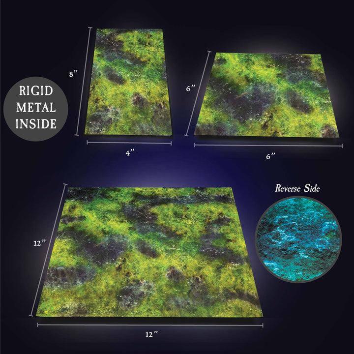 Terrain Trays Three-Pack Multi-Sizes A: Cave Water/Running Water