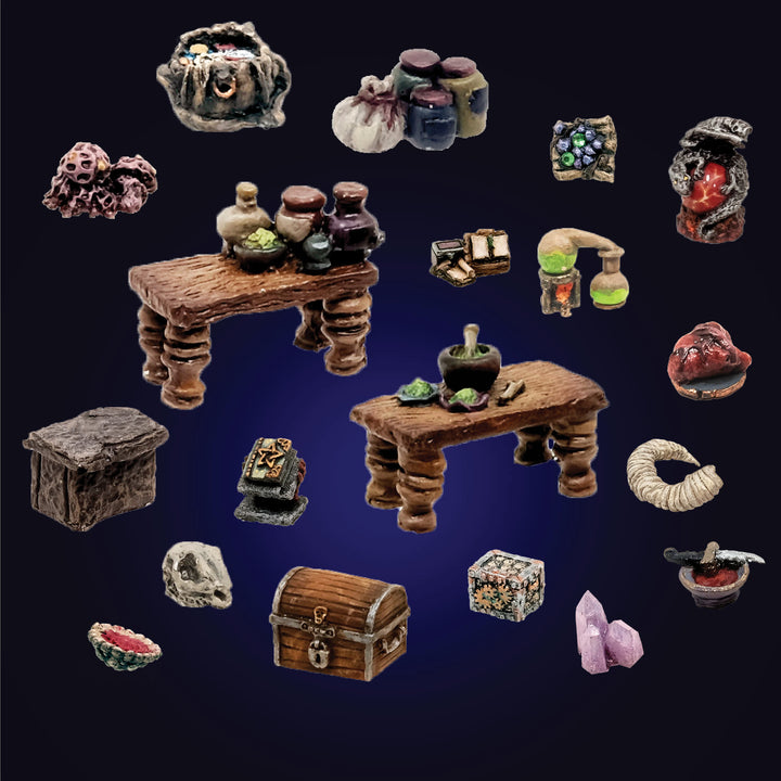 Tiny Treasures Trove (Painted)