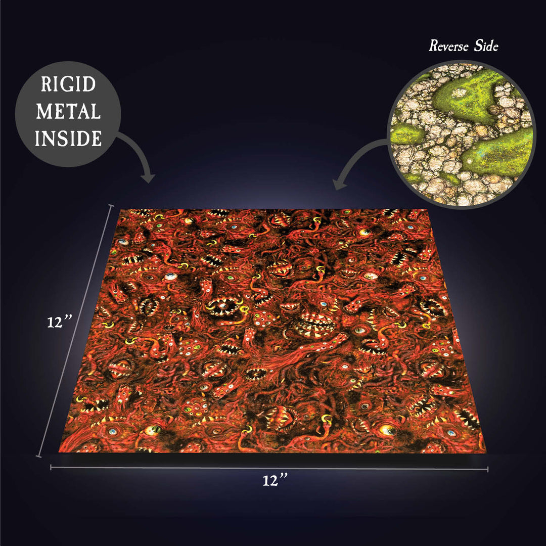 Terrain Tray Single 12" x 12": Festering Floor/Cavern Pools