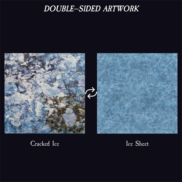 Terrain Tray Single 12" x 12": Ice Sheet/Cracked Ice