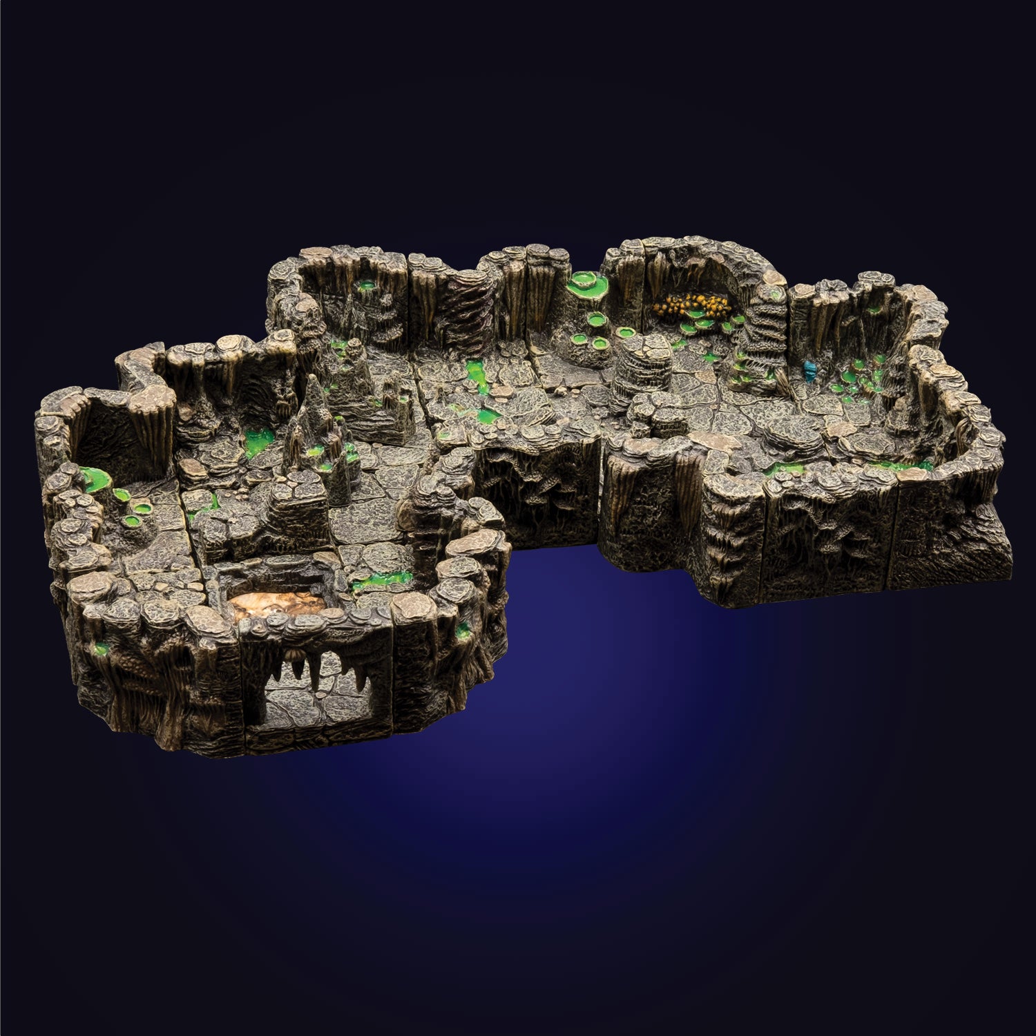 Dwarven Forge Core Cavern - Hand Painted Modular Core D&D Terrain 