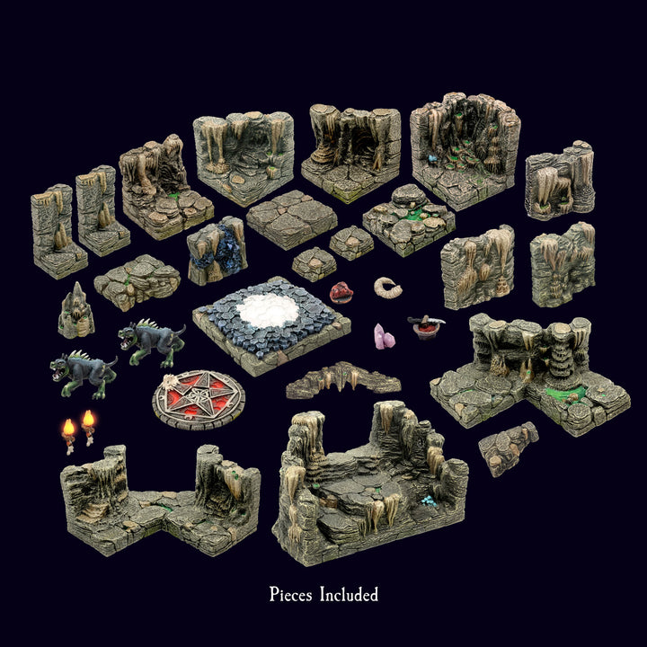 Encounter 01 - Summoning Chamber (Cavern Entrance Pledge) (Painted)