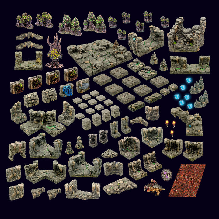 Encounter 07 - Mushroom Grotto (Painted)