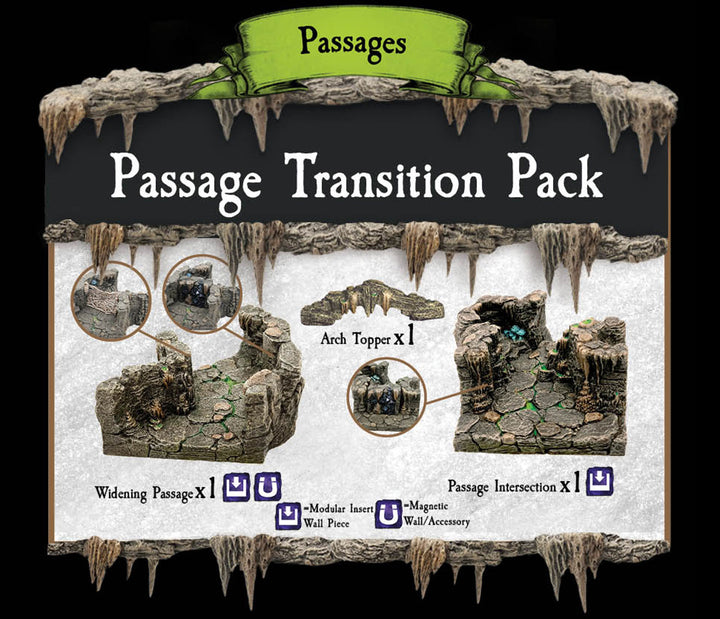 Encounter 12 - Ice Catacomb - Option with Standard (Painted)