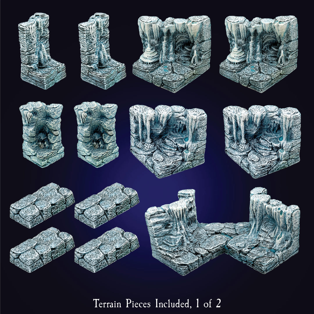 Advanced Caverns Core Set Ice (Painted)