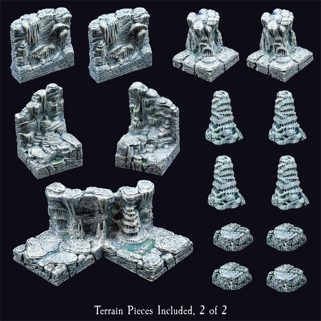 Advanced Caverns Core Set Ice (Painted)