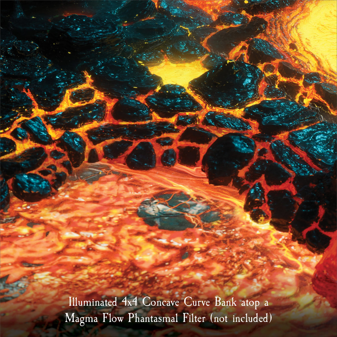 Large Stone Banks/Lava (Painted)