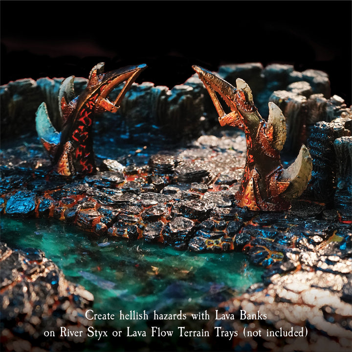 Lava Stone Banks Pack (Painted)