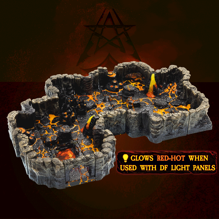 Caverns Core Hellscape (Painted)