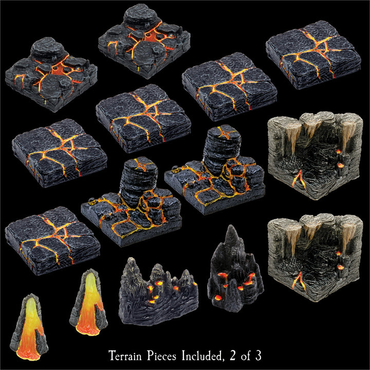 Caverns Core Hellscape (Painted)