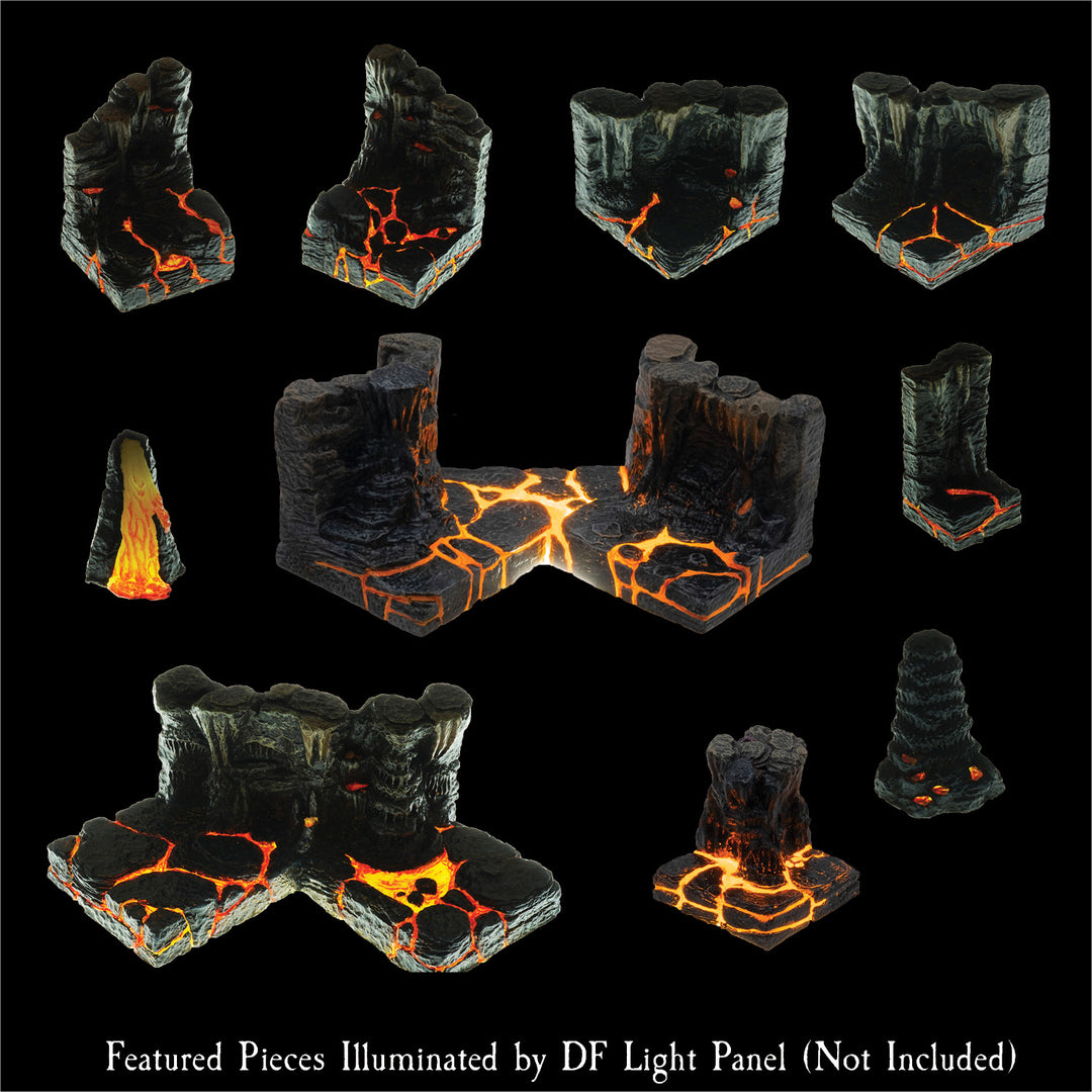 Advanced Caverns Core Set Hellscape (Unpainted)