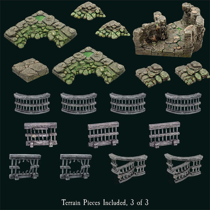 Plaguestone Mountain Pen Encounter (Painted)