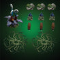 Faerie Plants (Painted)