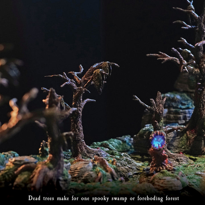 Dying Forest Tree Toppers (Painted)