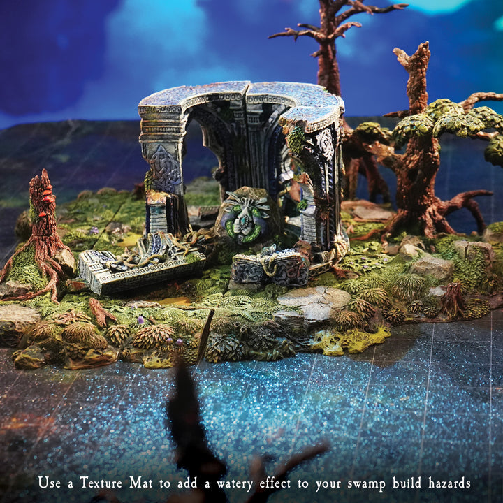 Texture Mat 24"x24" Swamp Water (w/GRID)