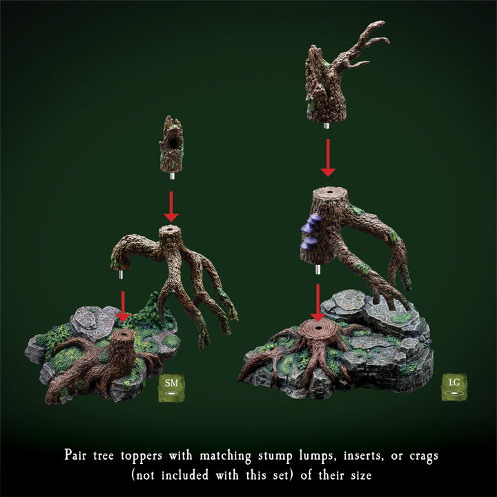 Swamp Stump Lumps (Painted)