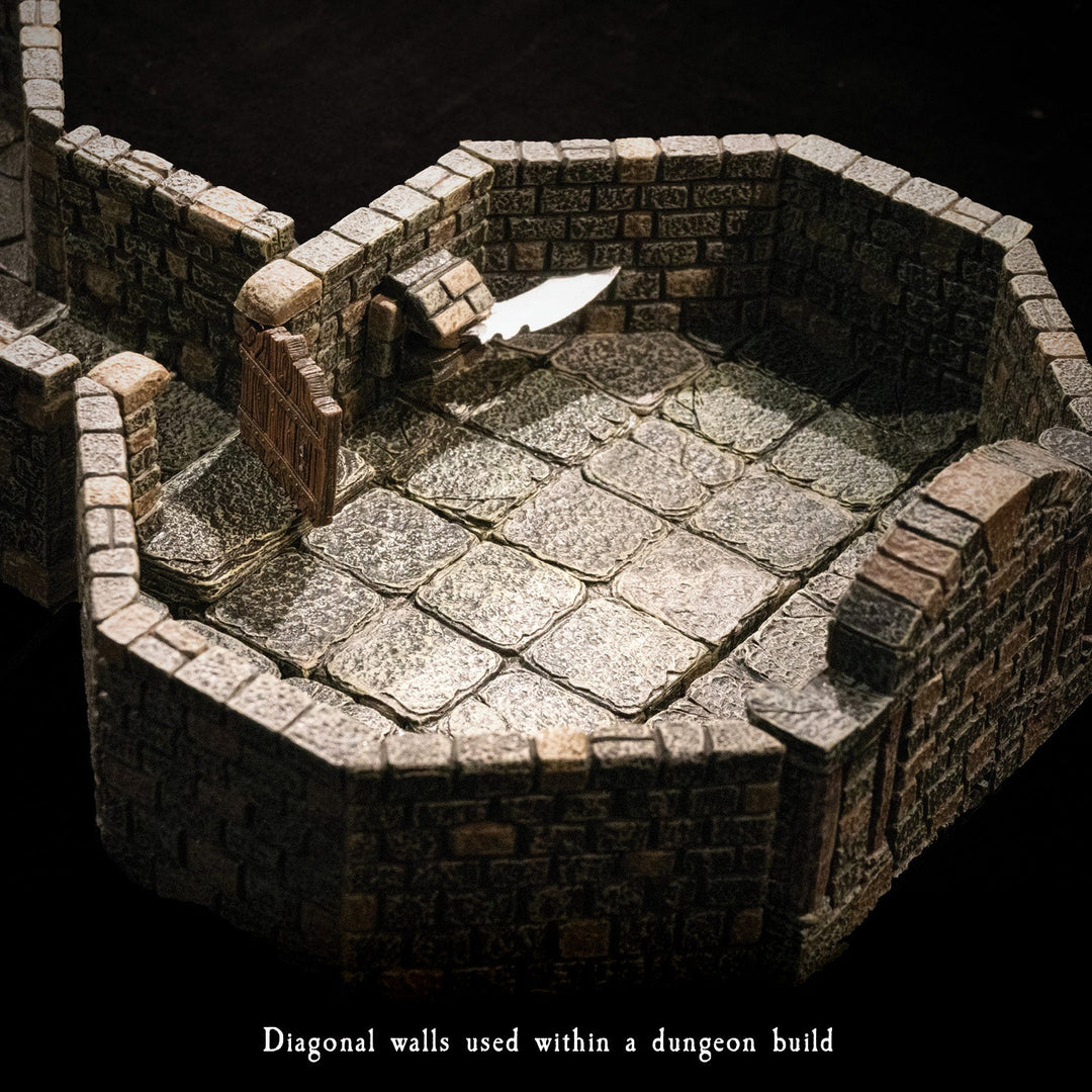 Diagonal Wall Pack (Unpainted)