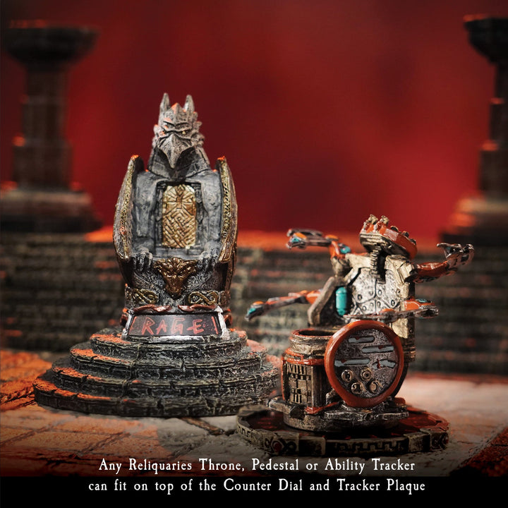 Ability Tracker 4-Pack & Drakona d6 Dice