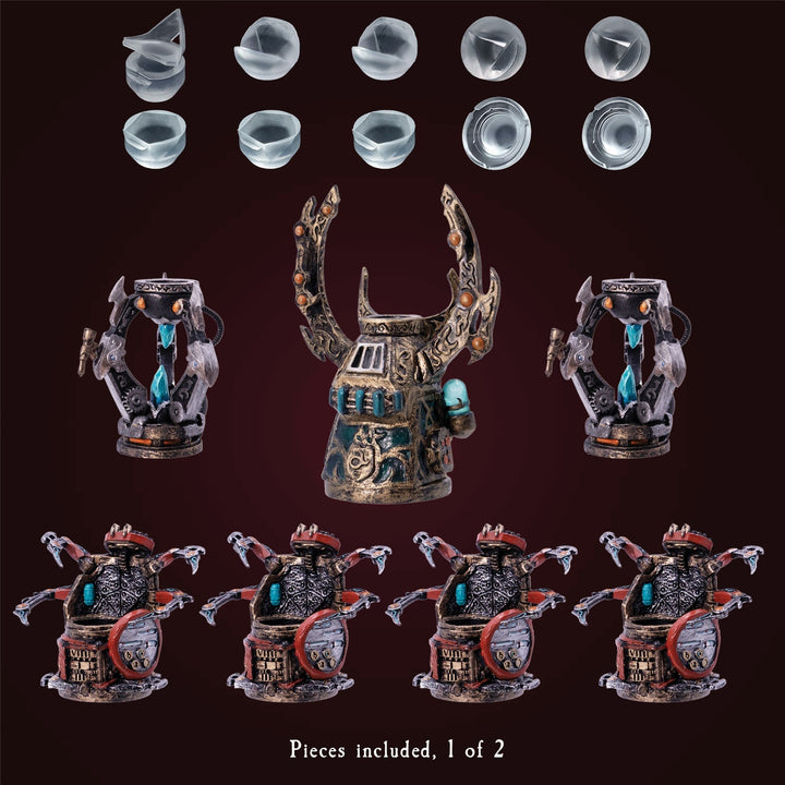 Artificer Reliquaries - Seven-die Display