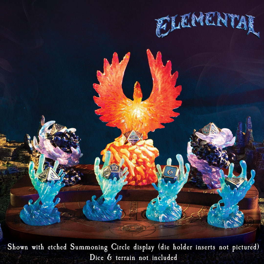 Elemental Reliquaries - Seven-die Display