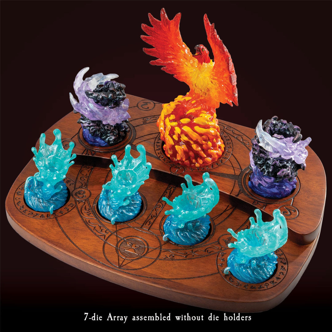 Elemental Reliquaries - Seven-die Display