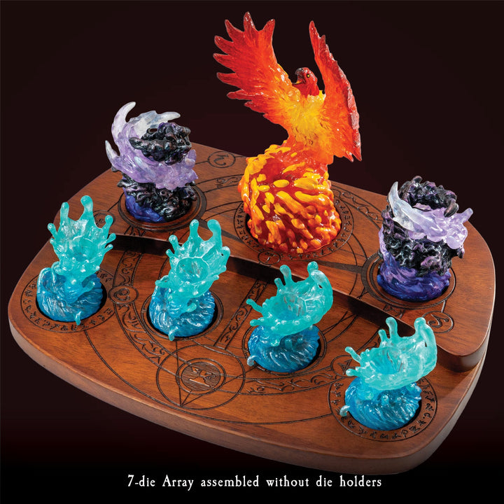 Elemental Reliquaries - Seven-die Display
