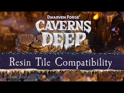 CAVERNS DEEP! HANDS ON With Resin Tile Compatibility